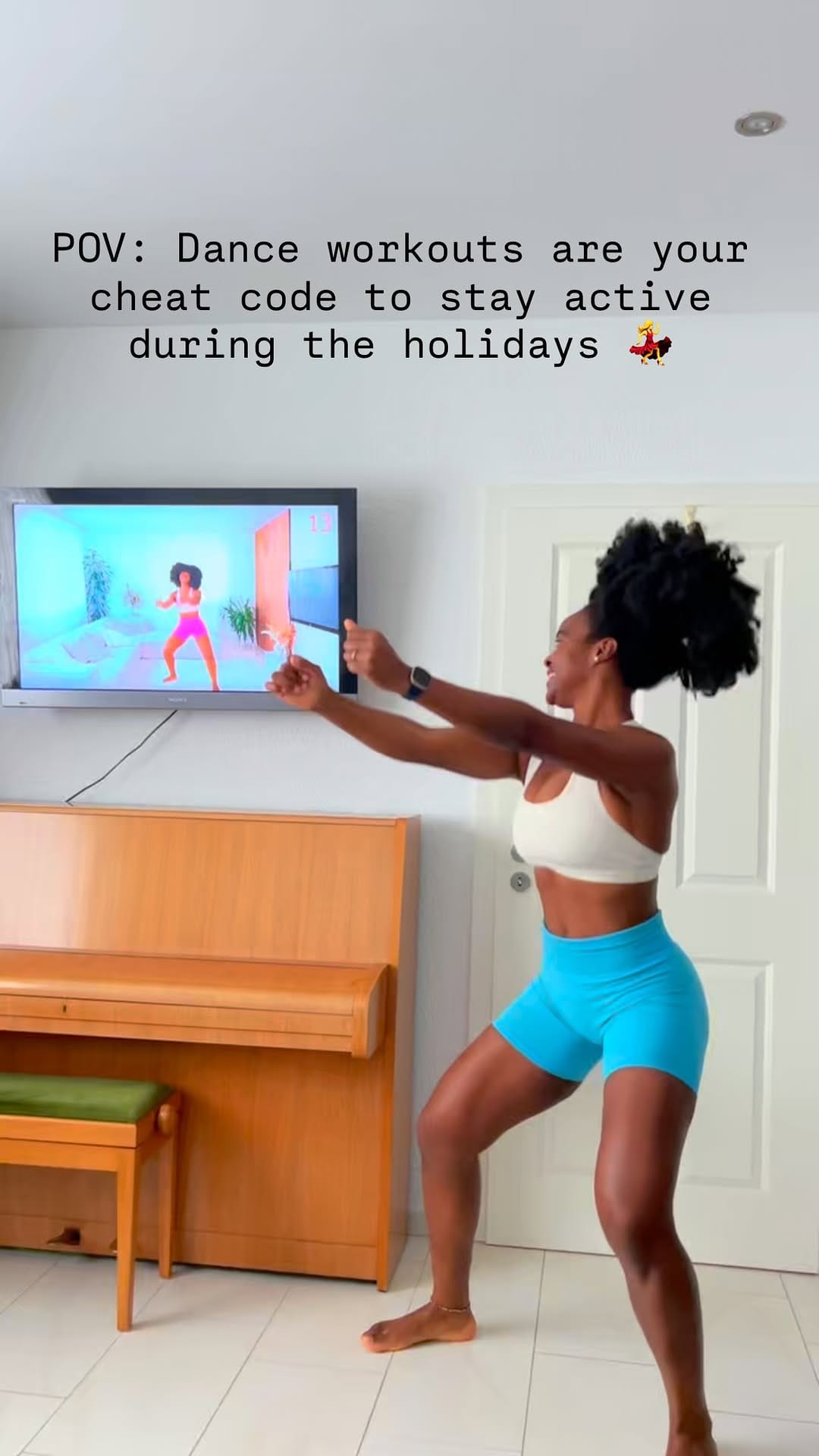 Post 6 by Cynthia | Workouts on Instagram (video)