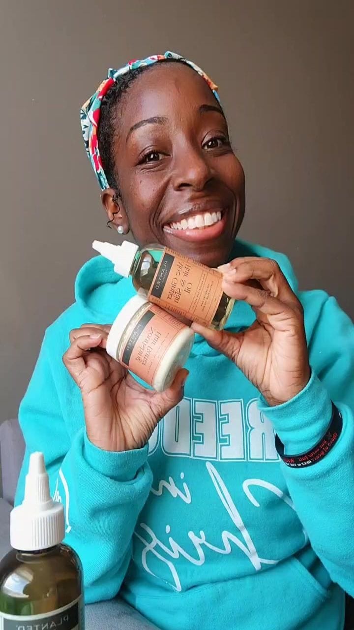 Post 1 by Planted Hair Care on Instagram (video)