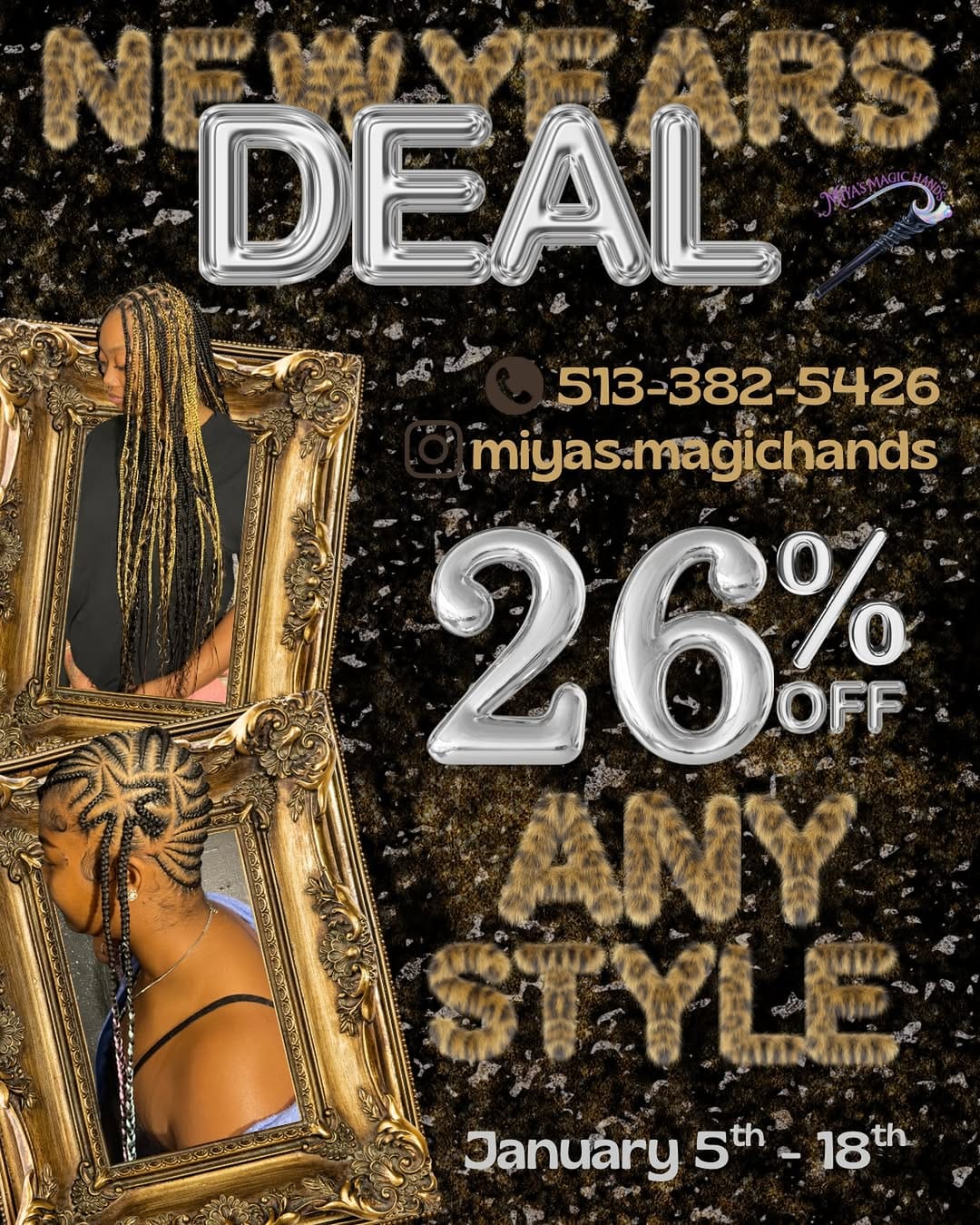 Post 5 by The Hair Palace on Instagram (image)