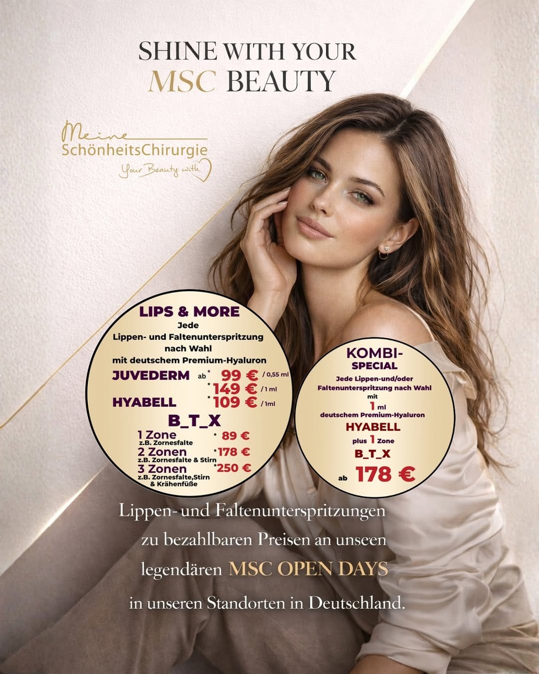 Post 1 by MSC Meine Schönheitschirurgie on Instagram (image)