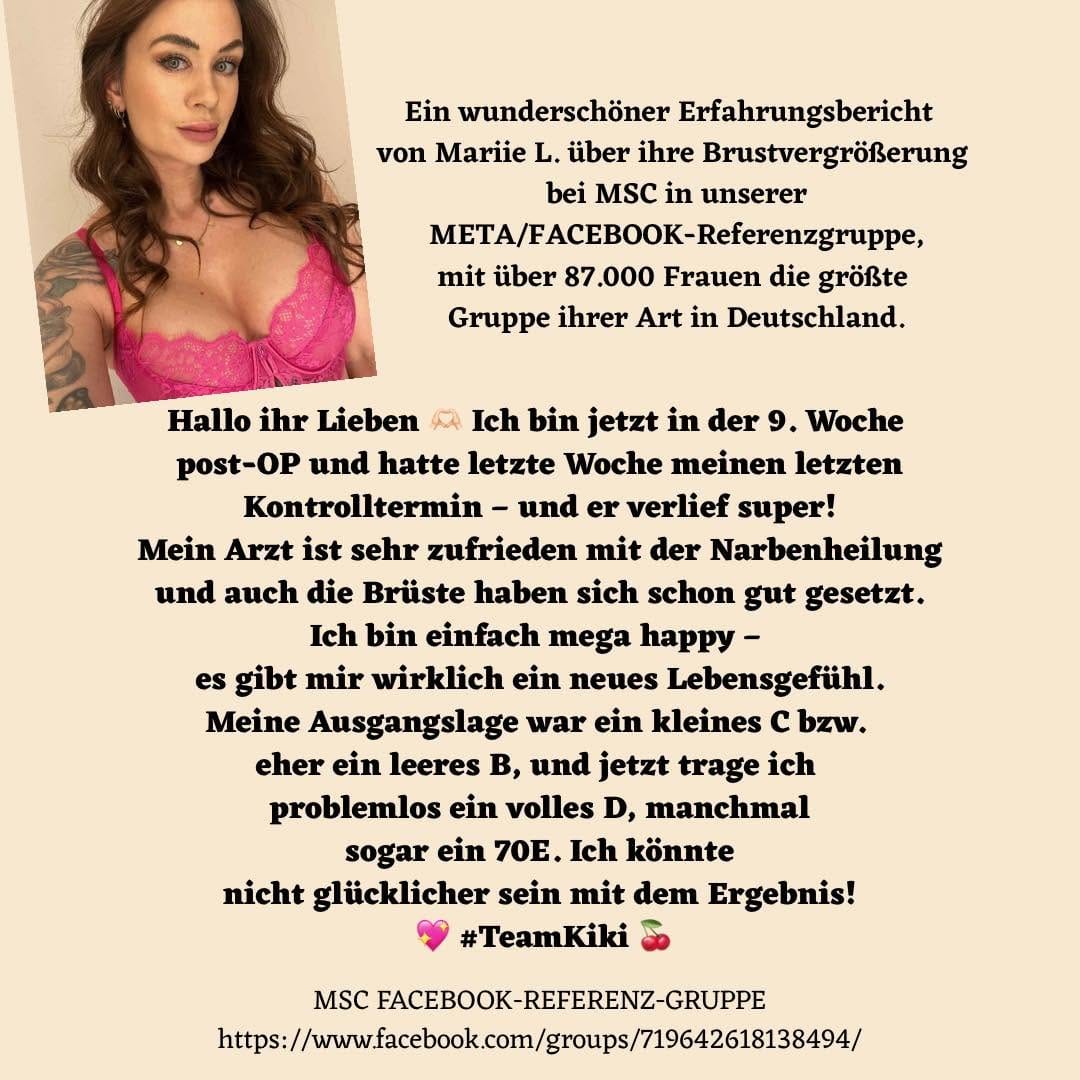 Post 5 by MSC Meine Schönheitschirurgie on Instagram (image)