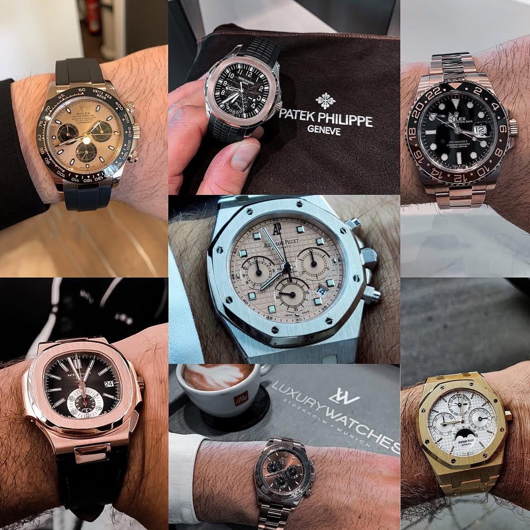 Post 2 by Luxurywatches Munich on Instagram (image)