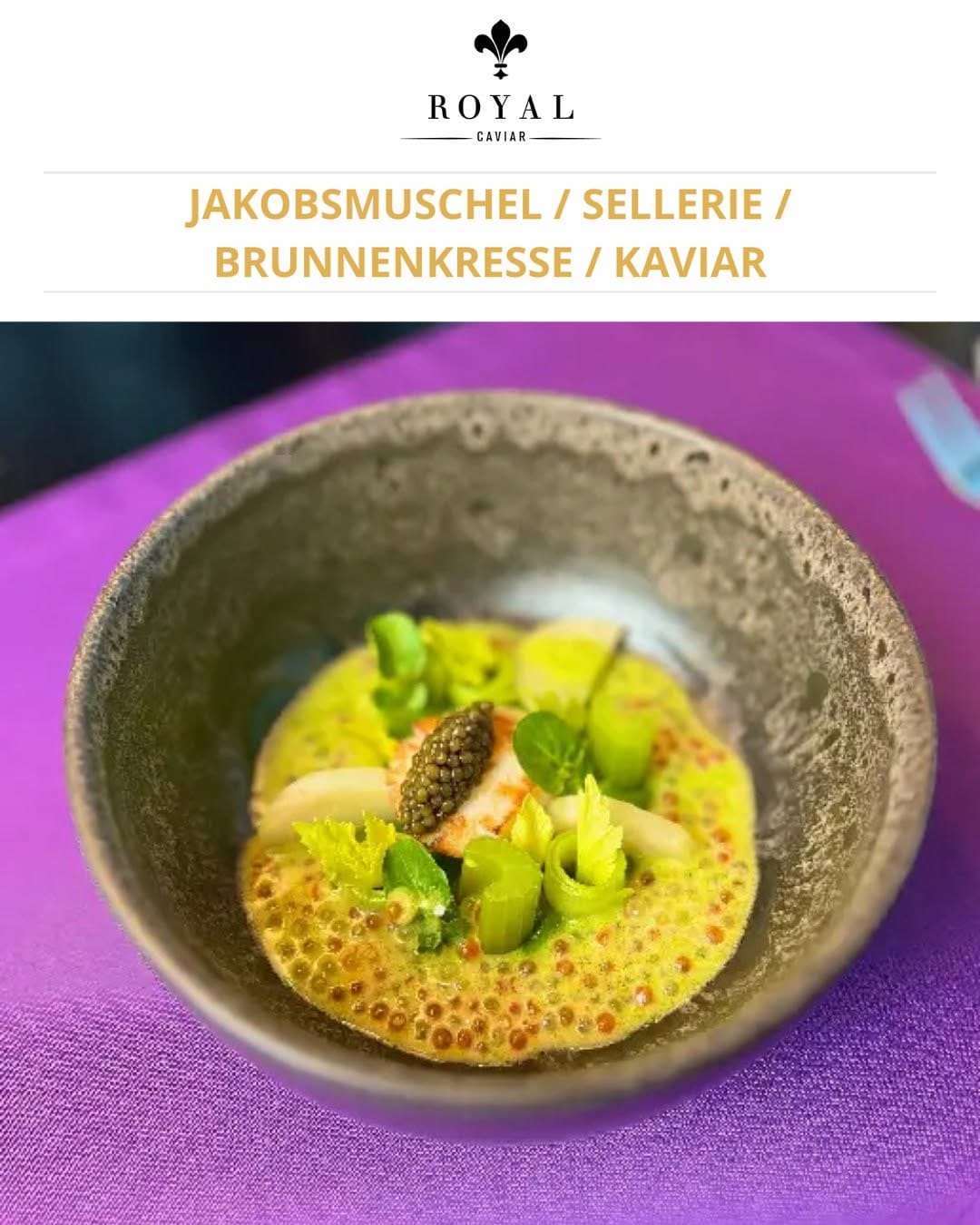 Post 9 by Royal Caviar Berlin on Instagram (image)