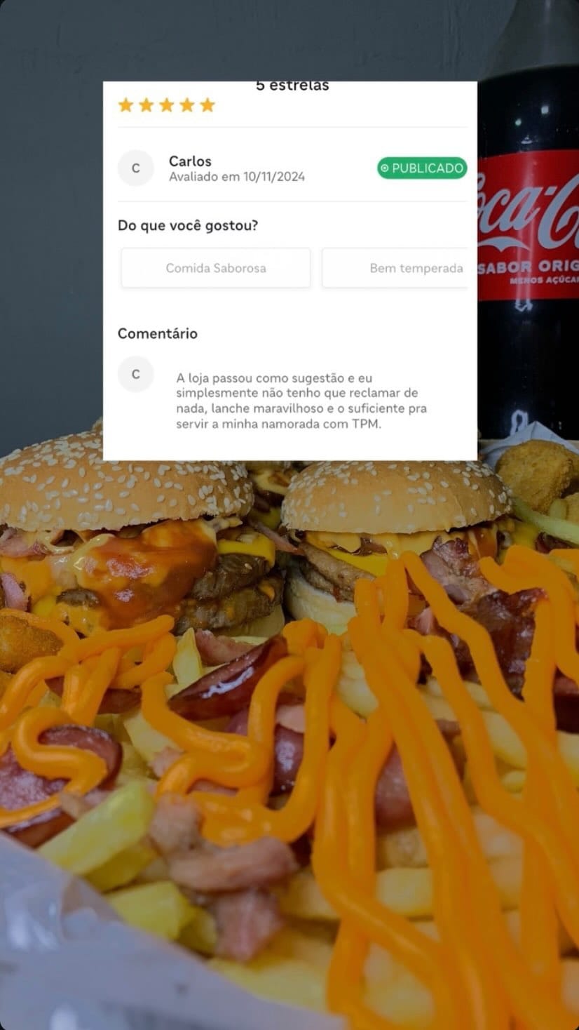 Post 5 by PAÇOCA LANCHES JPA on Instagram (video)