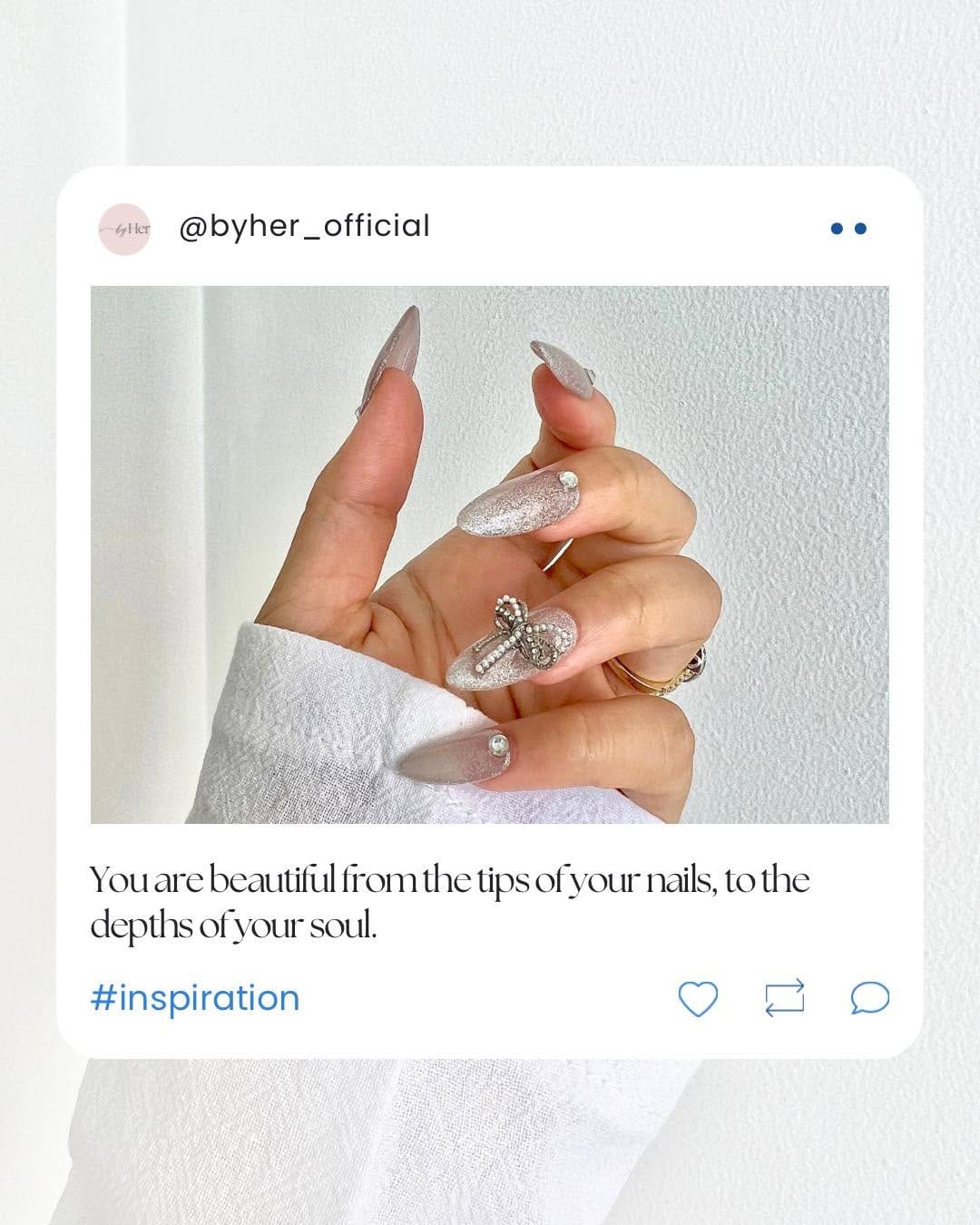 Post 5 by by Her BEAUTY on Instagram (image)
