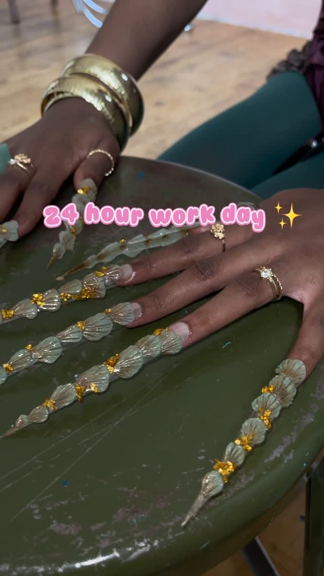 Post 7 by NYC | NYFW NAIL TECH on Instagram (video)
