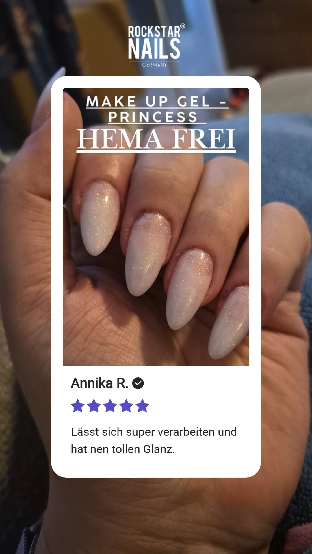 Post 5 by Fachhandel für Nageldesign - Color Gel, UV Gel, Gellack etc. on Instagram (video)