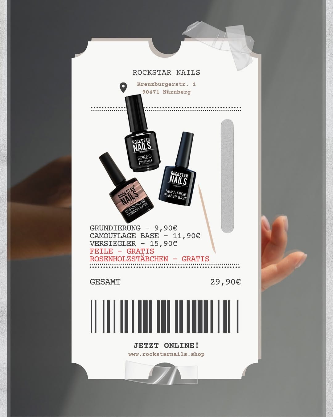 Post 1 by Fachhandel für Nageldesign - Color Gel, UV Gel, Gellack etc. on Instagram (image)