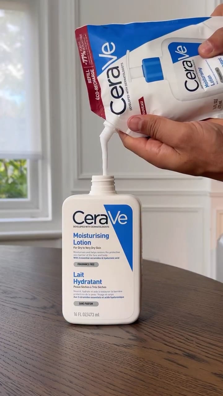 Post 5 by CeraVe on Instagram (video)