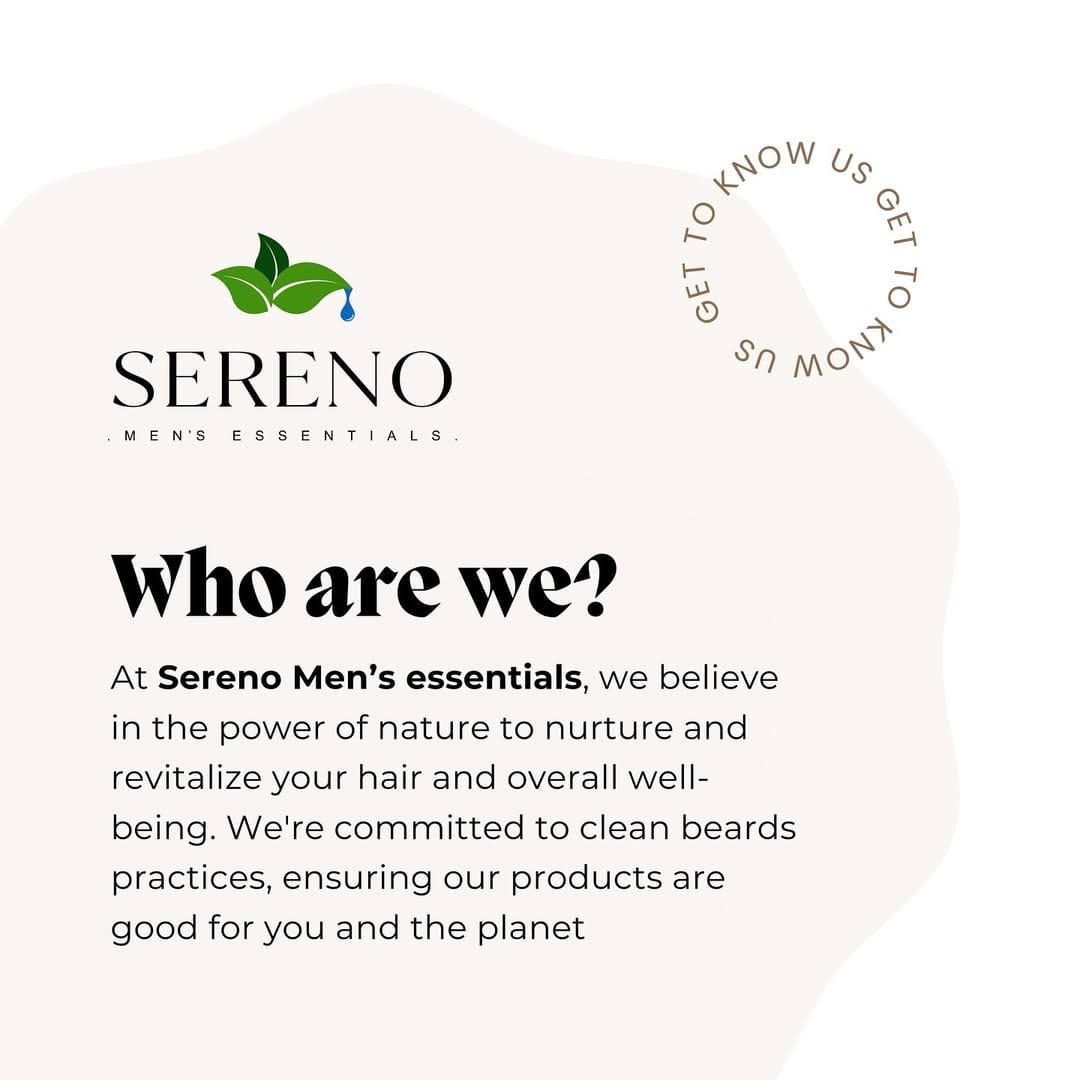 Post 9 by Sereno men’s essentials on Instagram (image)