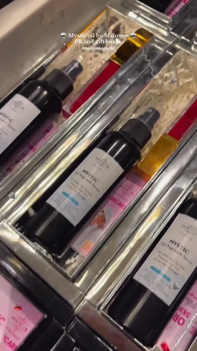 Post 4 by mysticoilbymahreen on Instagram (video)