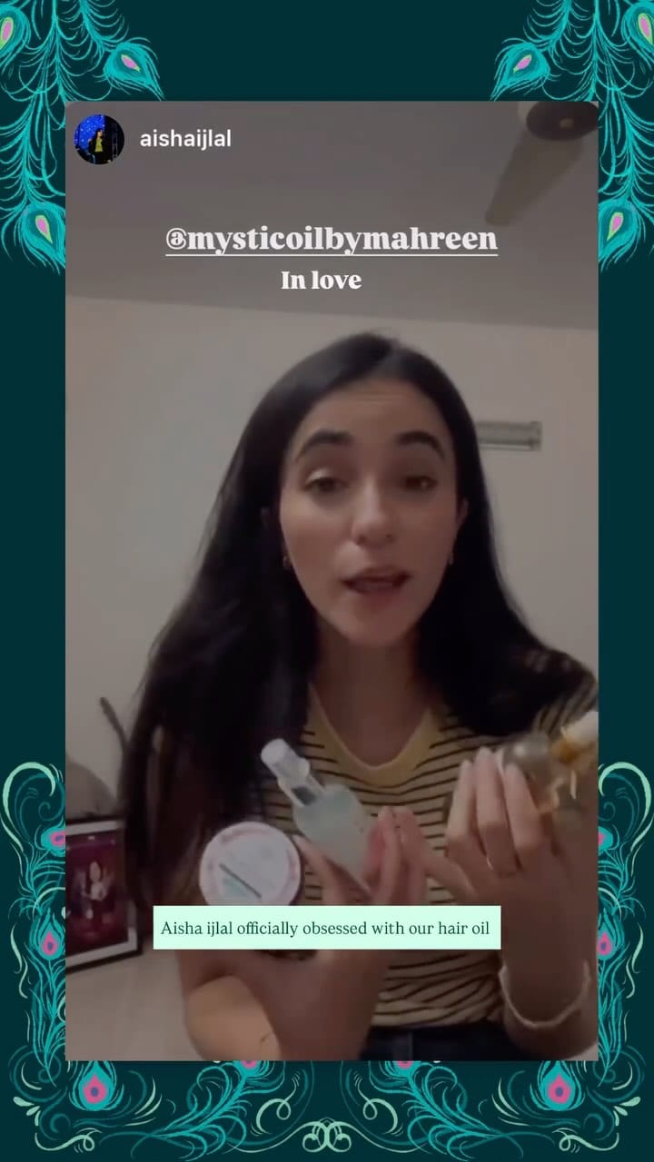Post 7 by mysticoilbymahreen on Instagram (video)