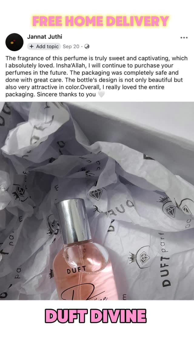 Post 5 by DUFT - The Royal Scent on Instagram (video)