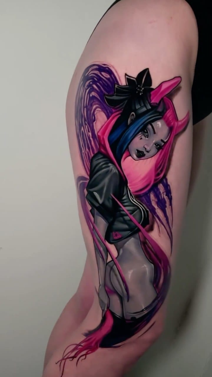 Post 2 by •Tattoo Moscow• on Instagram (video)