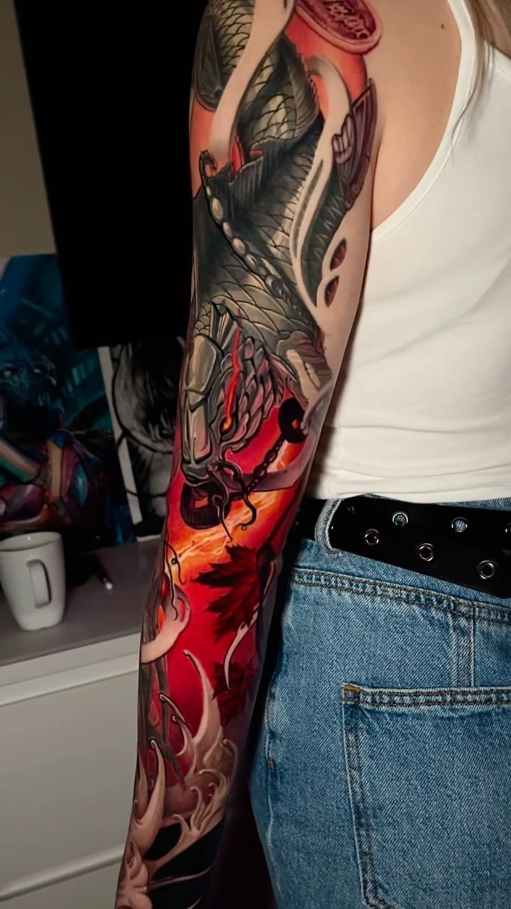 Post 1 by •Tattoo Moscow• on Instagram (video)
