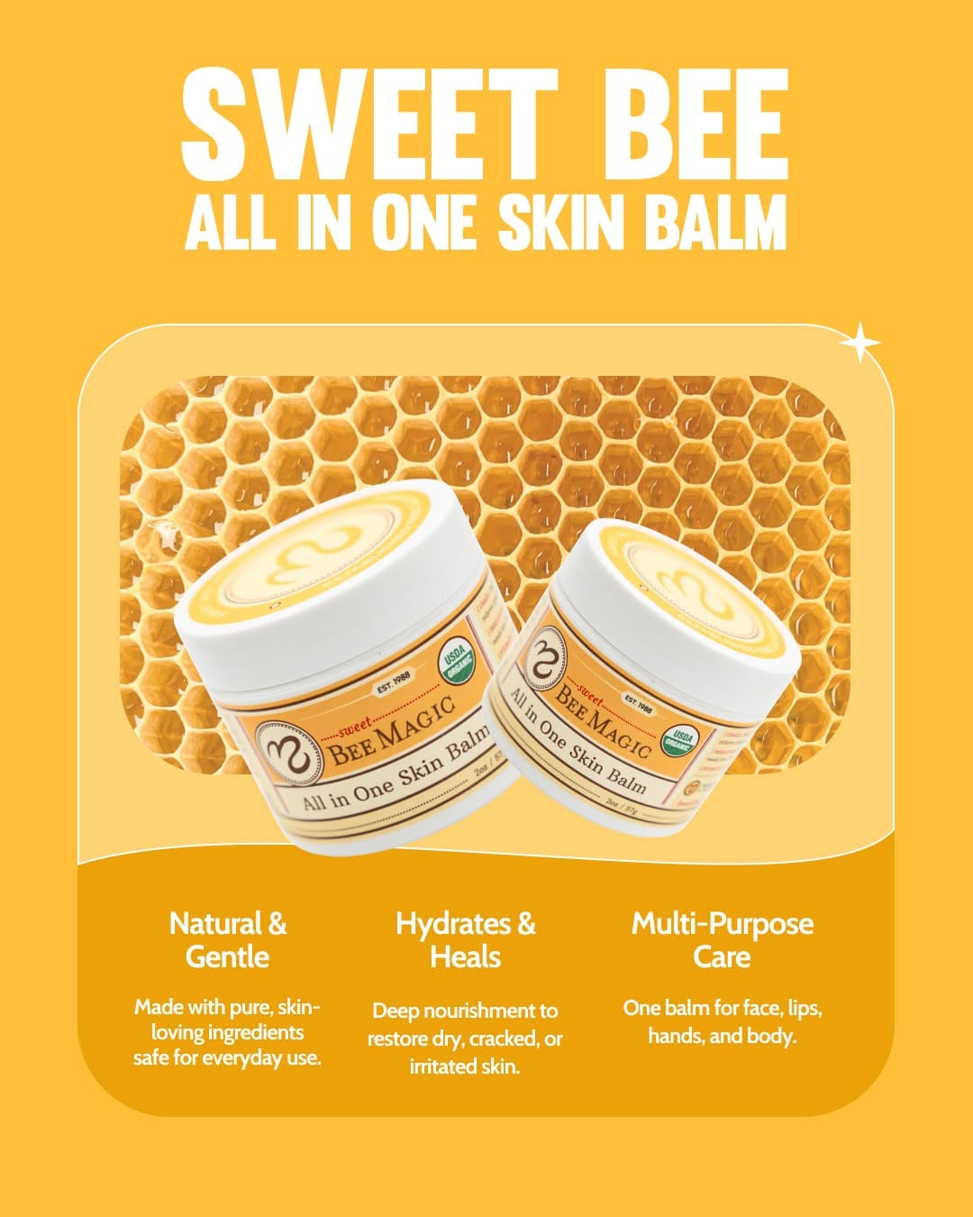 Post 8 by Sweet Bee Naturals on Instagram (image)