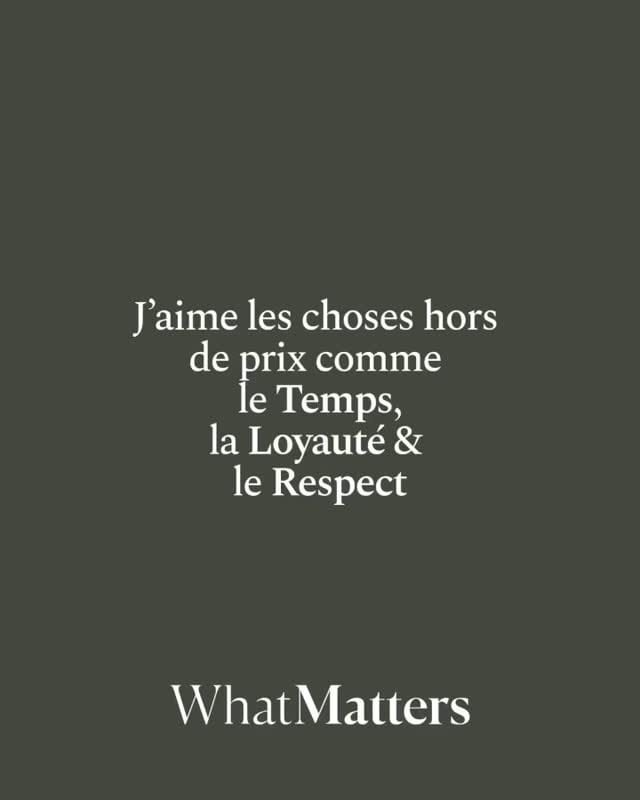 Post 6 by What Matters on Instagram (video)