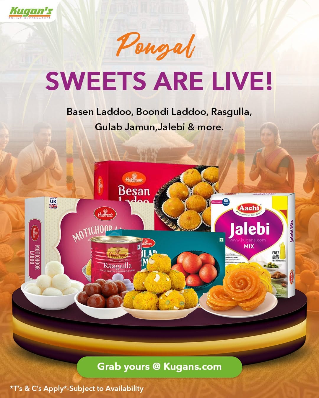 Post 9 by Kugans Online Supermarket on Instagram (image)