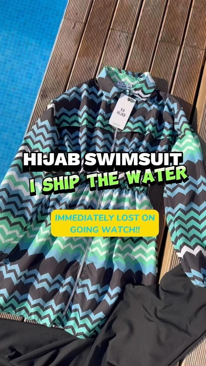Post 9 by Ka Hijab Modest Burkini Swimwear on Instagram (video)