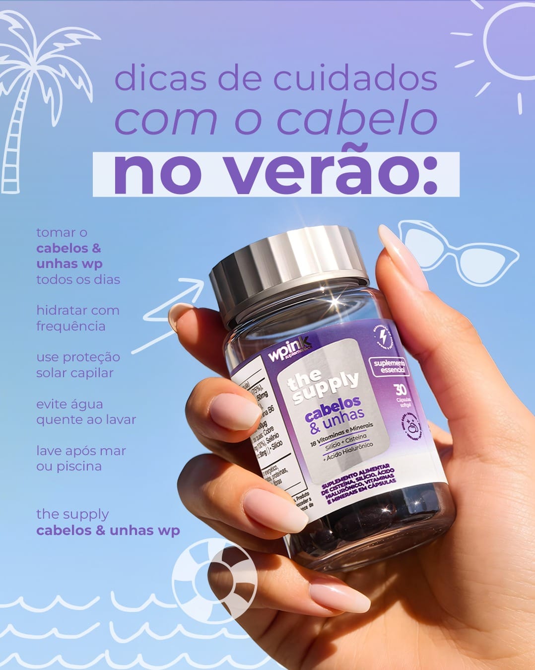 Post 9 by Wpink Suplementos on Instagram (image)