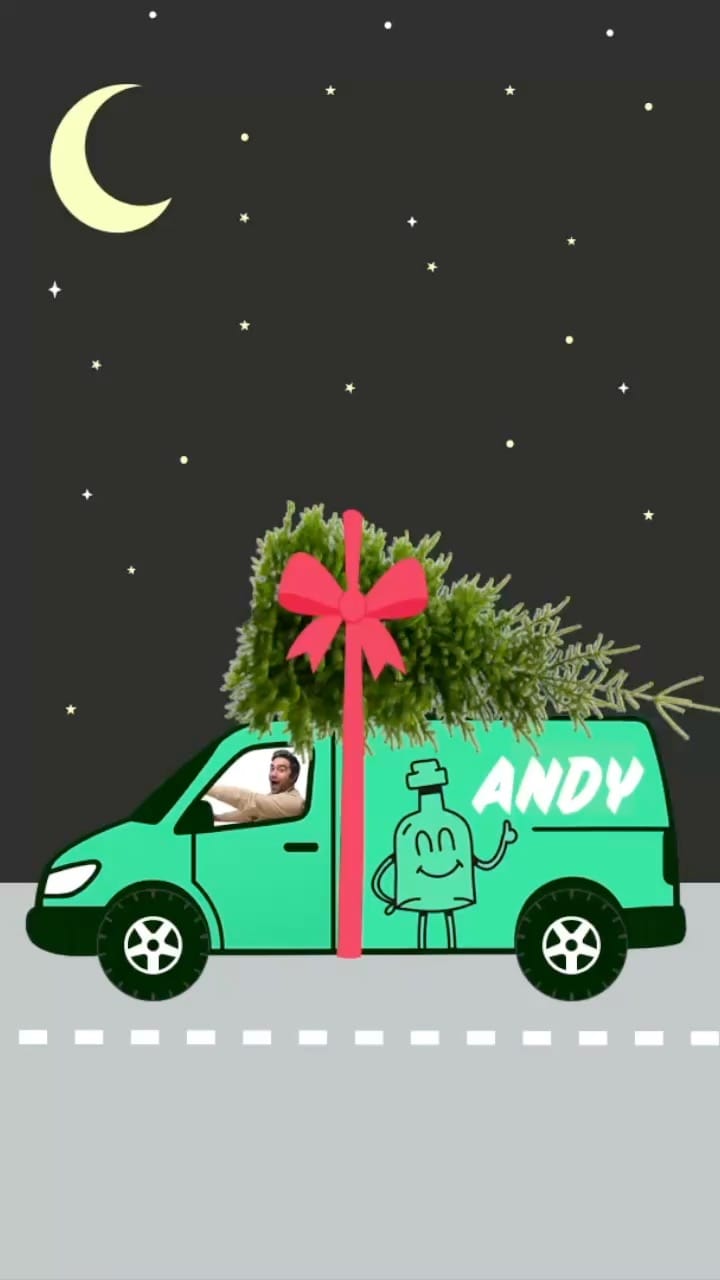 Post 5 by Andy Drink Delivery on Instagram (video)