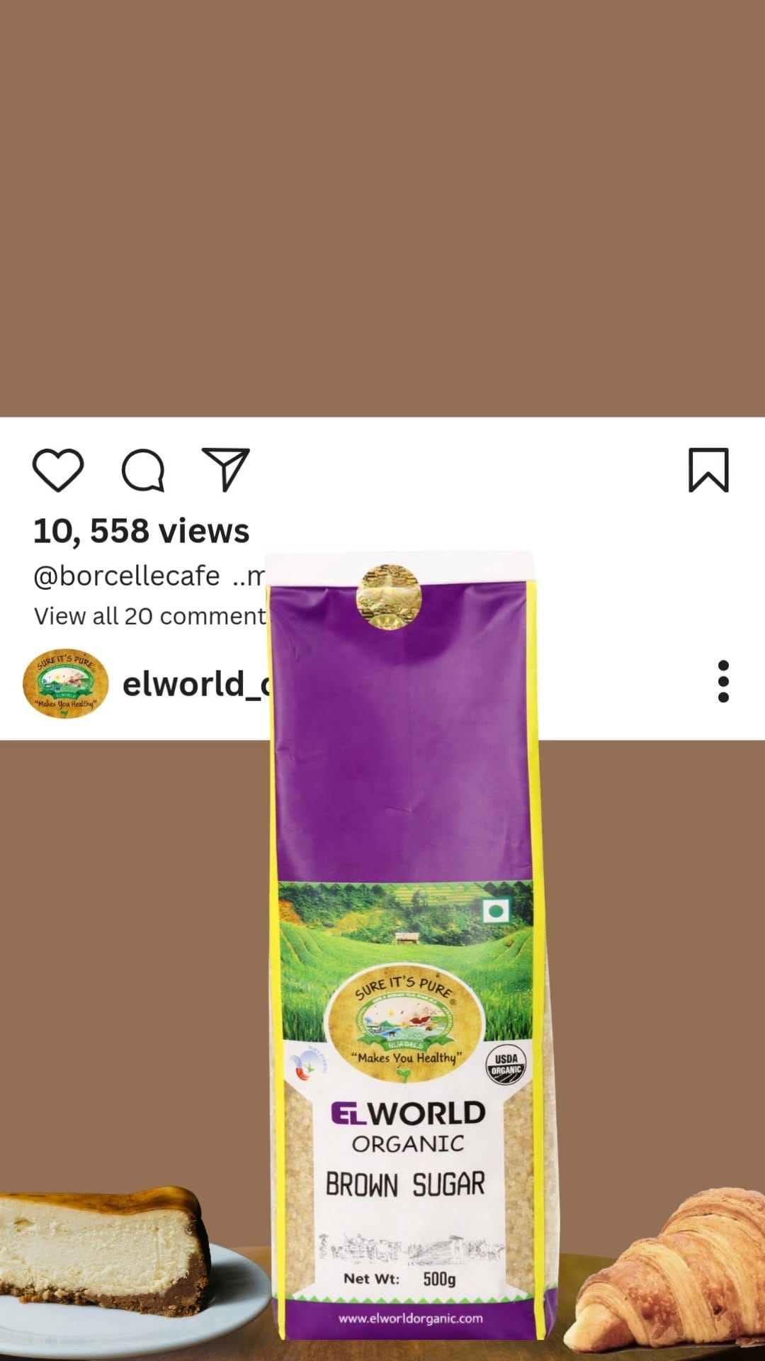 Post 2 by ElworldOrganic on Instagram (video)