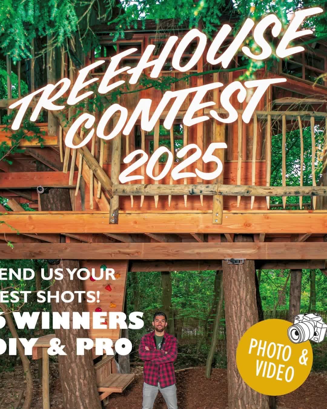 Post 5 by The Treehouse Shop   Ѧ   Treehouse Building Hardware on Instagram (video)