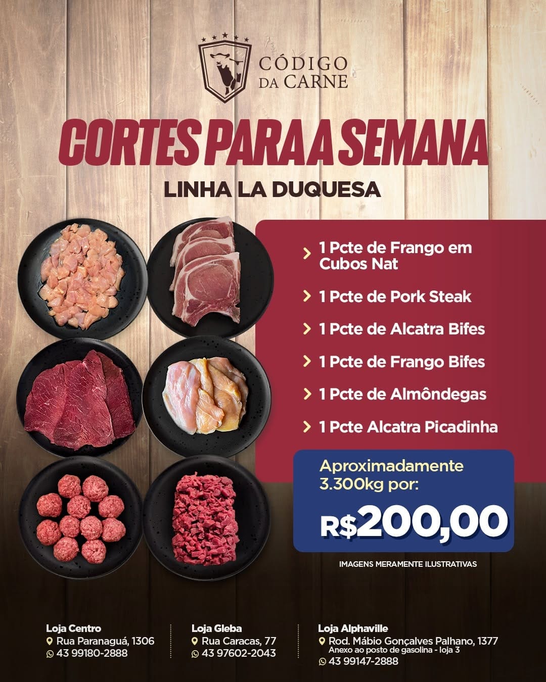 Post 1 by CÓDIGO DA CARNE | CHURRASCO • KIT BURGUER • DIA A DIA on Instagram (image)