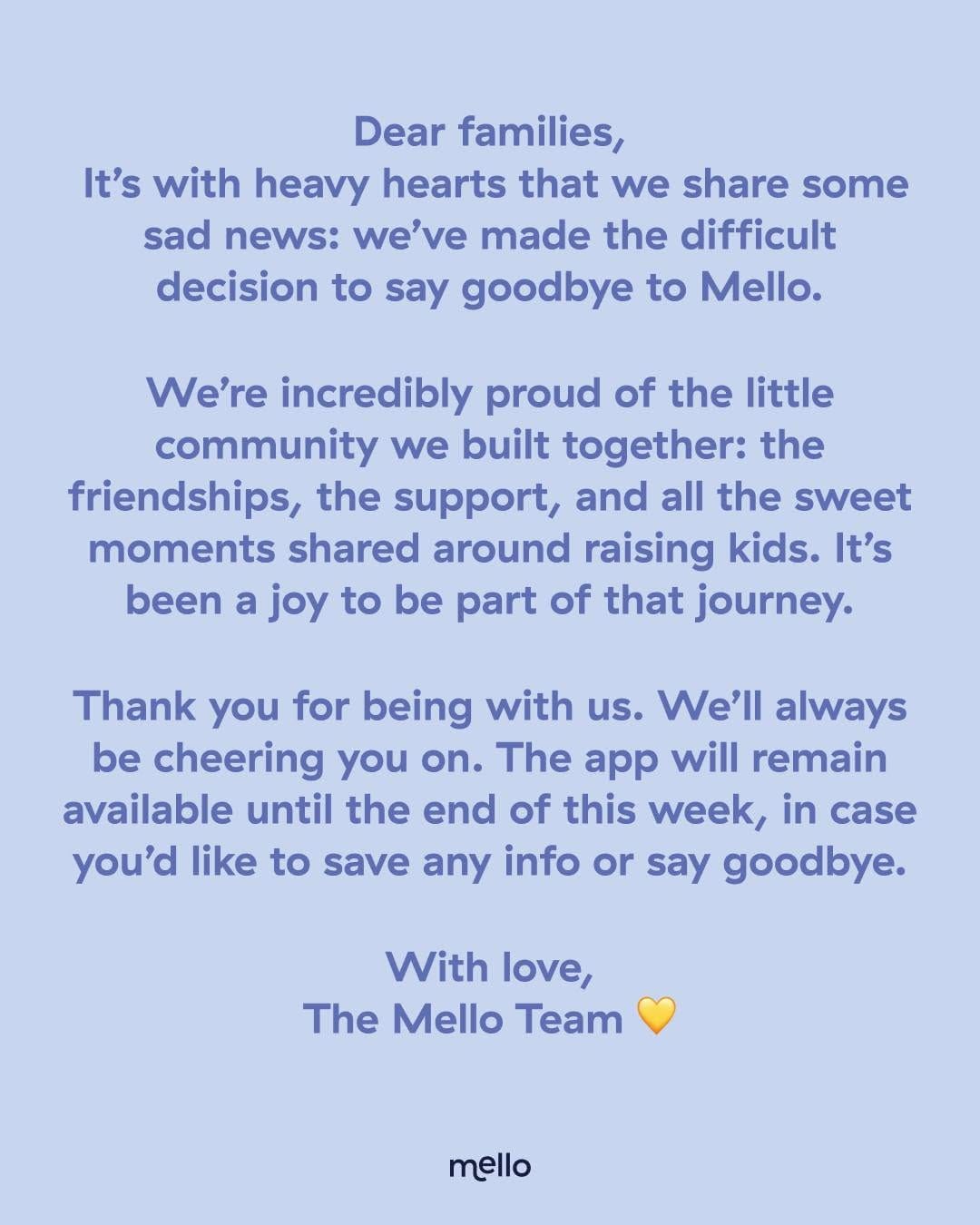 Post 1 by Join Mello 🏡 Find your village on Instagram (image)