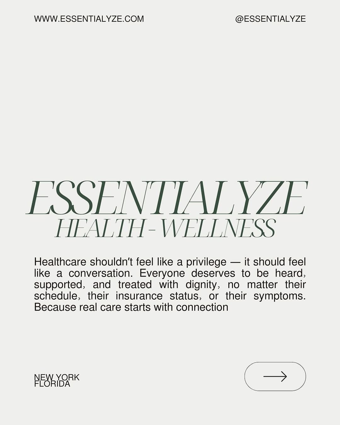 Post 10 by Essentialyze Healthcare on Instagram (image)