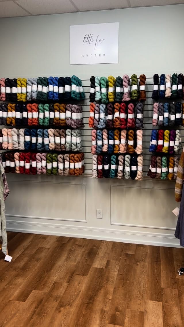 Post 6 by Little Fox Yarn on Instagram (video)