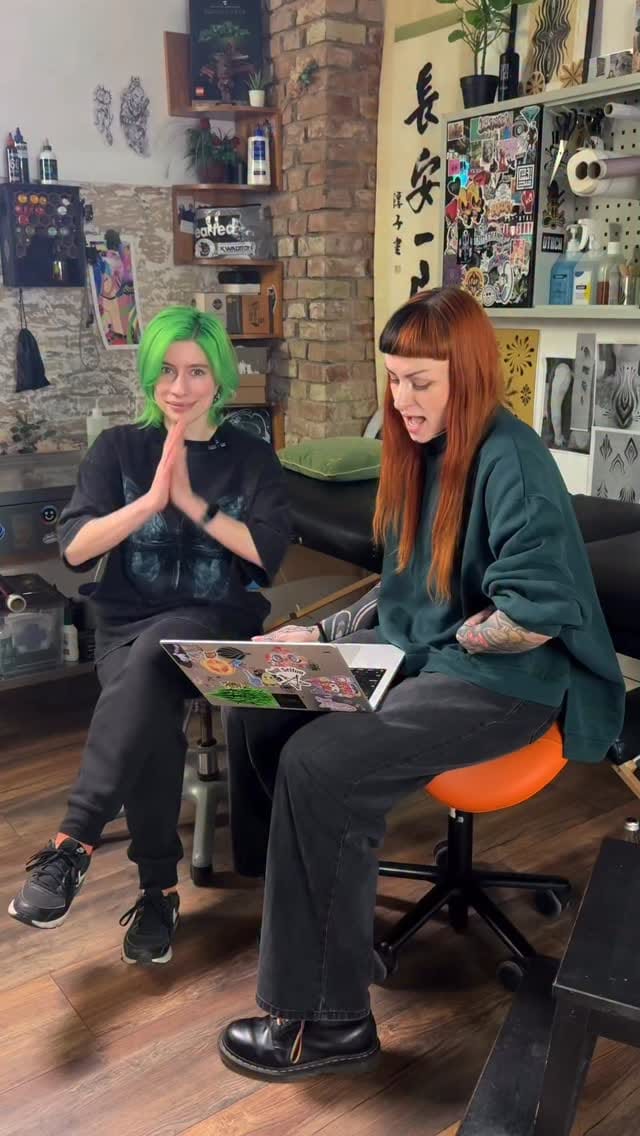 Post 3 by ALTER SCHWAN - Tattoo - Berlin on Instagram (video)