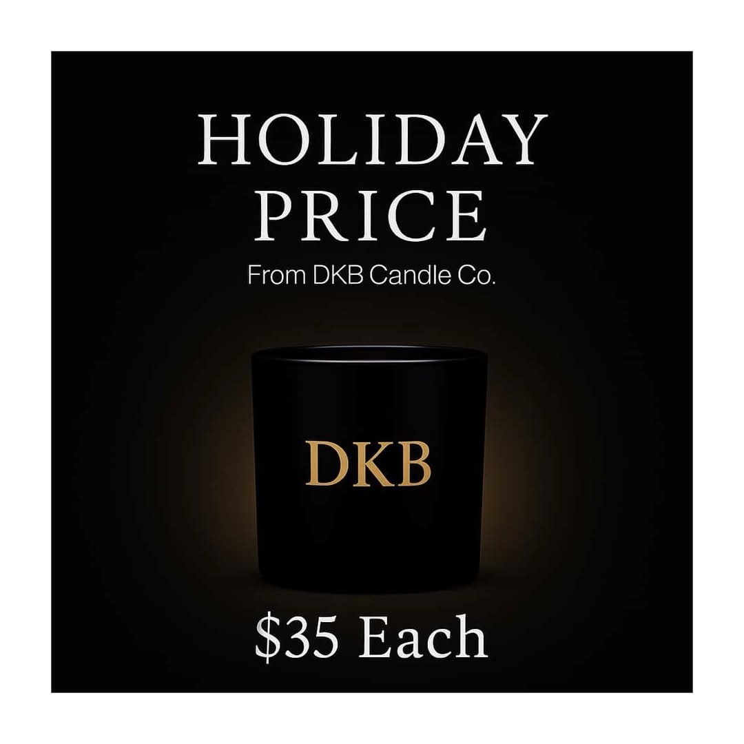 Post 3 by DKB Candle Co. on Instagram (image)