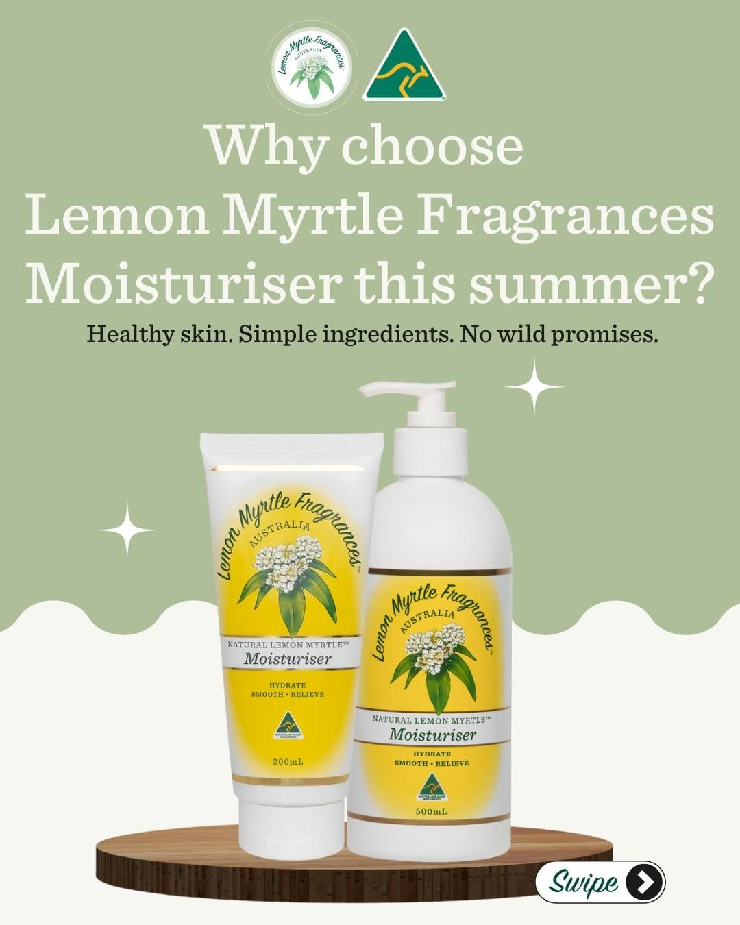 Post 7 by Australian-Made & Family-Owned Natural Products on Instagram (carousel)