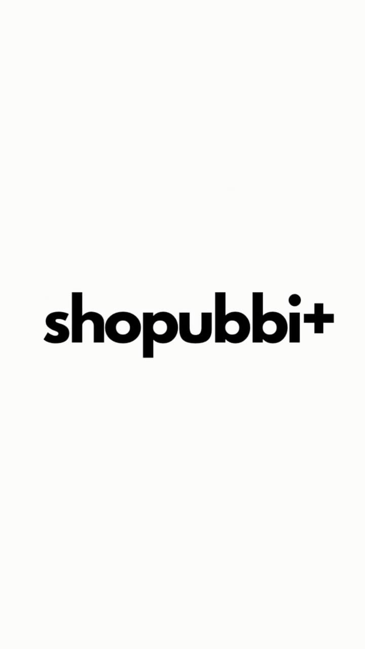 Post 8 by SHOPUBBI on Instagram (video)