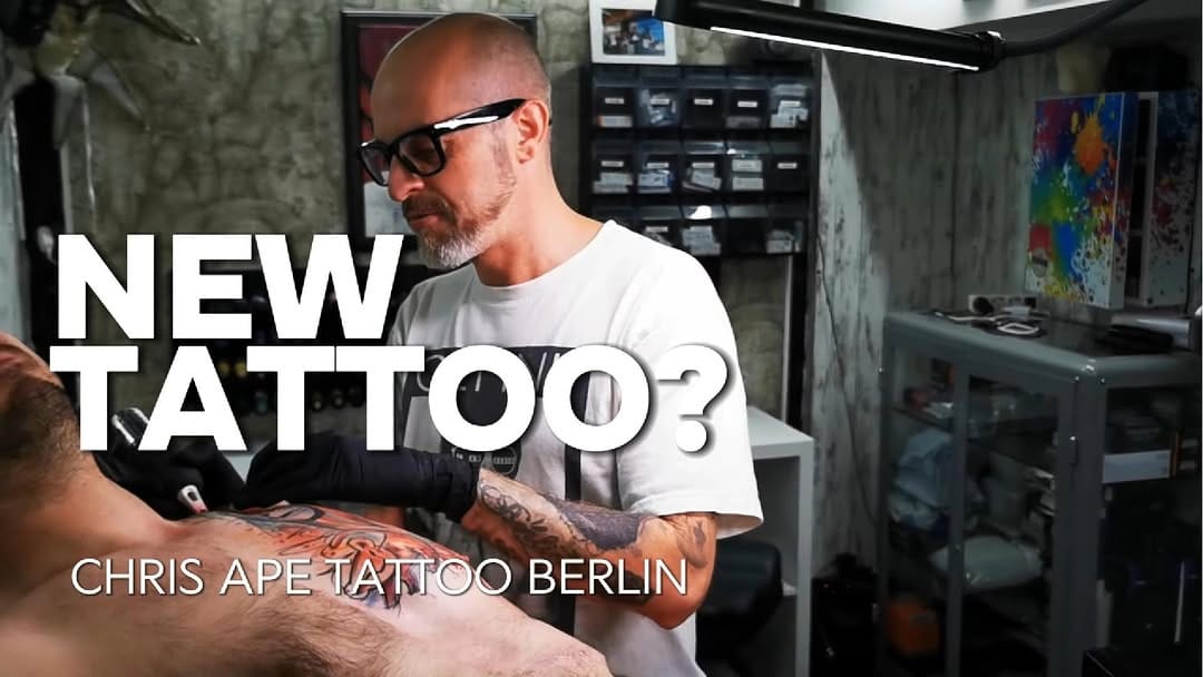 Post 10 by Chris Ape Tattoo on Instagram (video)