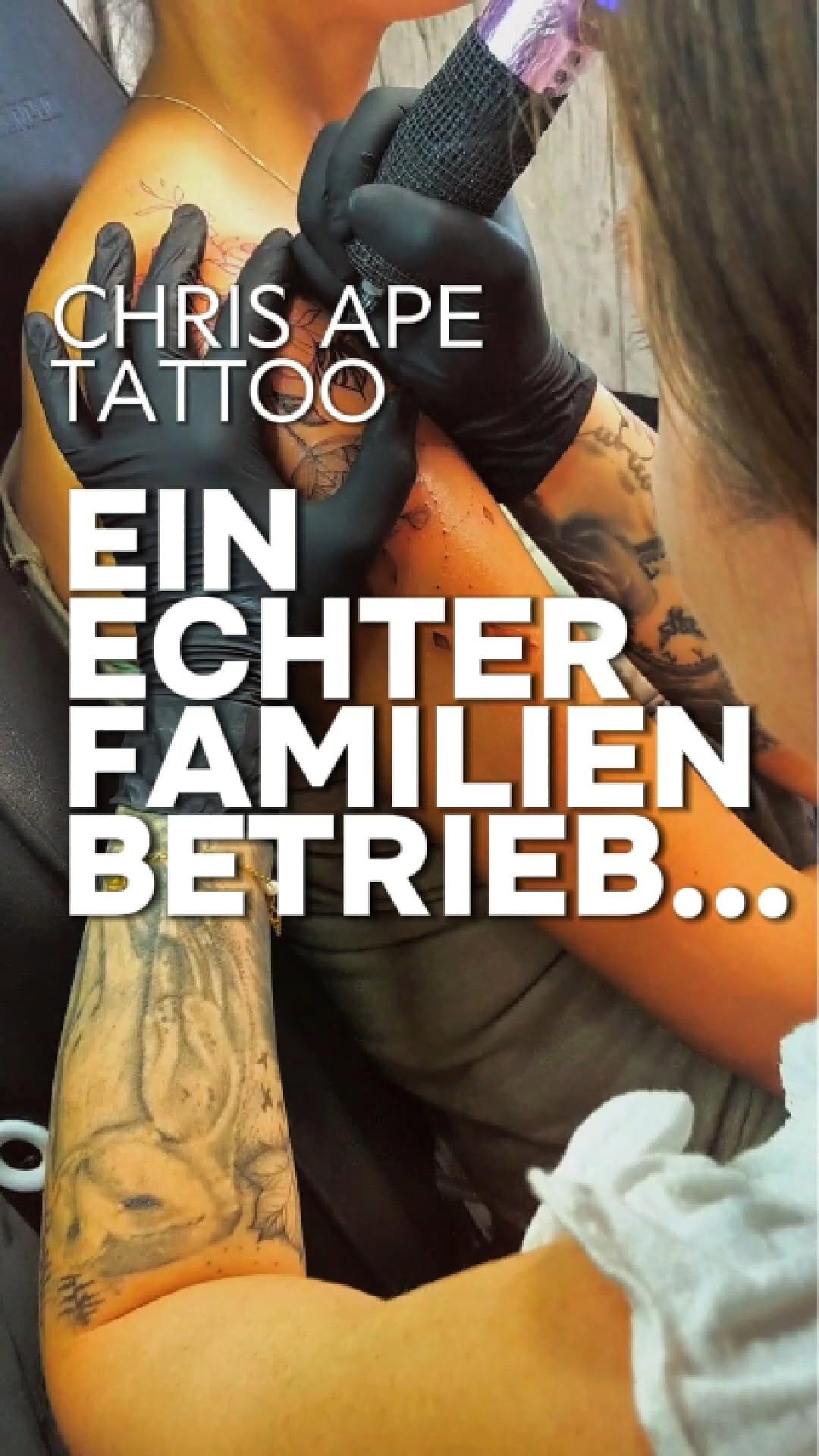 Post 8 by Chris Ape Tattoo on Instagram (video)