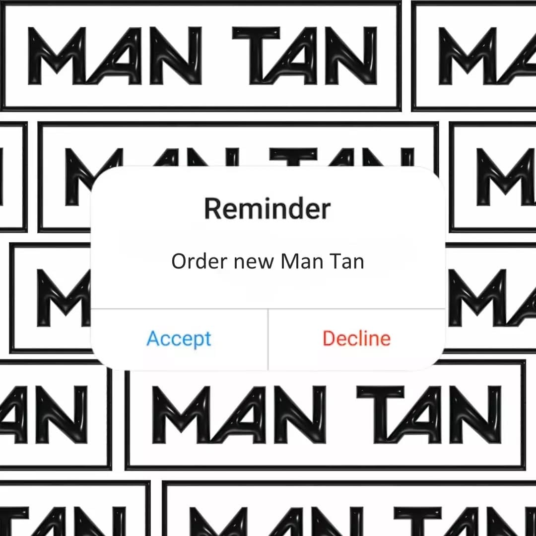 Post 4 by Man Tan Official Tan For Men® on Instagram (image)