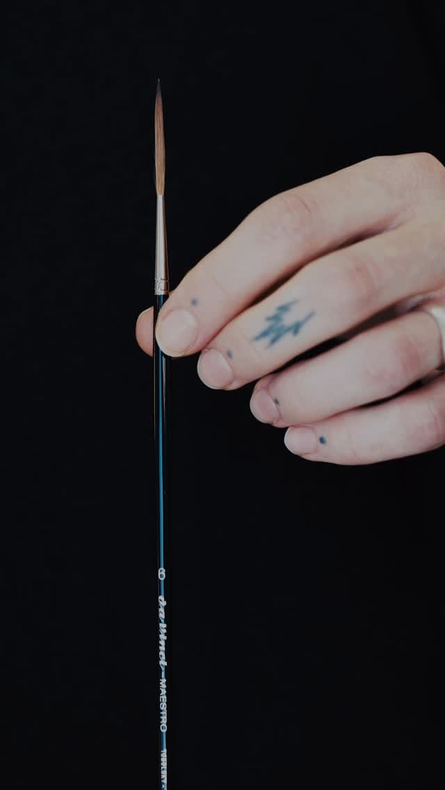 Post 1 by da Vinci Artist Brushes on Instagram (video)