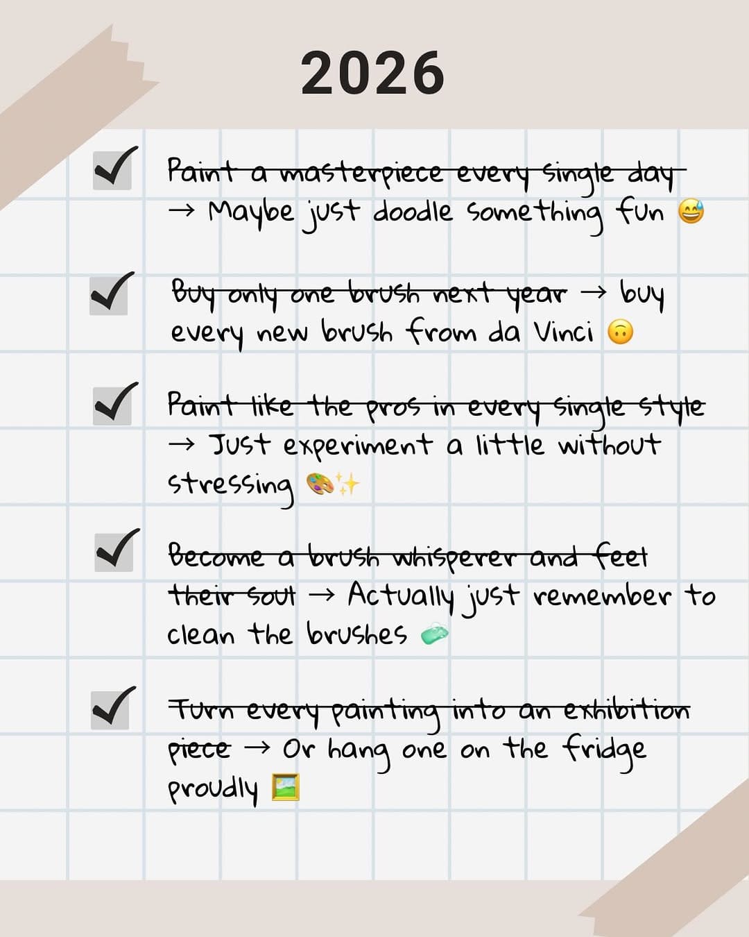 Post 7 by da Vinci Artist Brushes on Instagram (image)