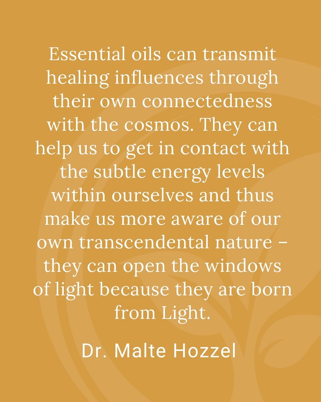 Post 2 by Oshadhi Essential Oils on Instagram (image)