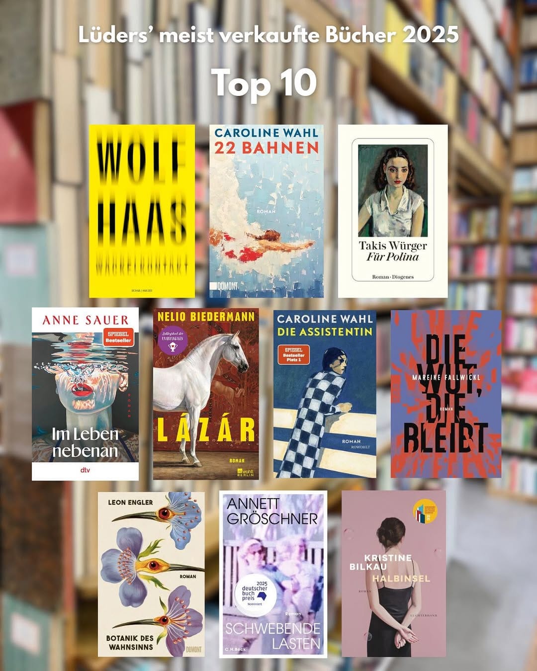 Post 8 by Buchhandlung Lüders on Instagram (image)