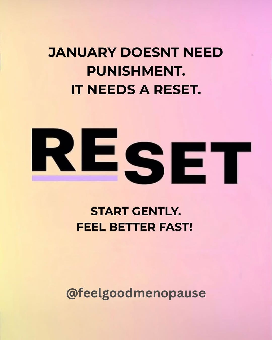 Post 2 by Feel Good Menopause on Instagram (image)