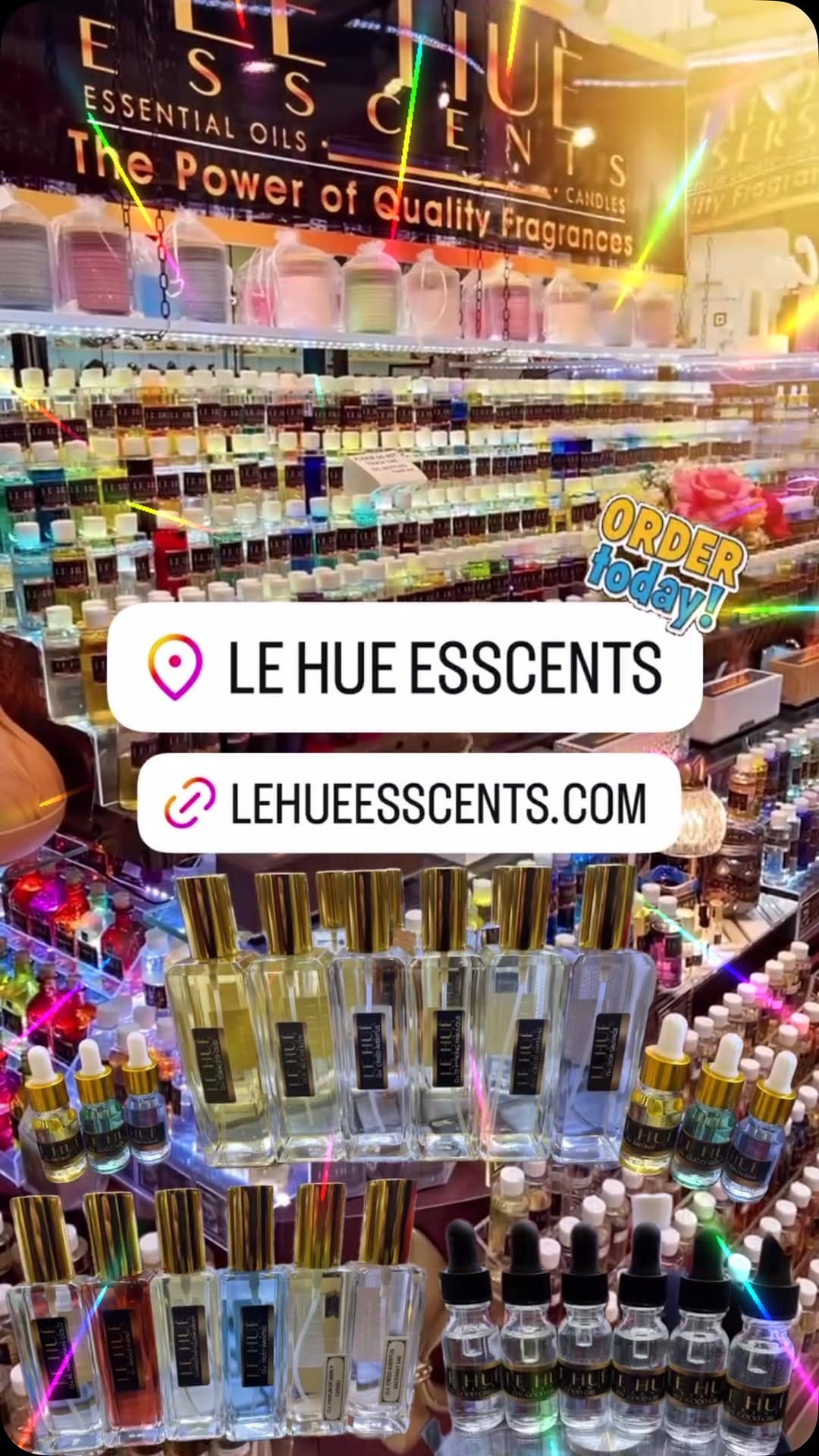 Post 1 by Le Hue Esscents on Instagram (video)