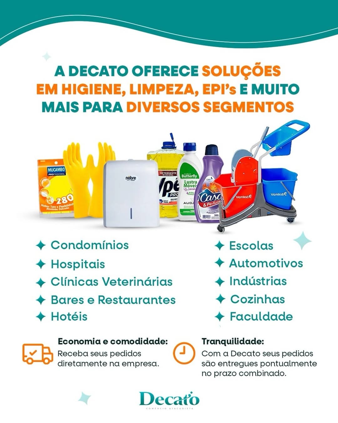 Post 10 by Decato Distribuidora on Instagram (image)