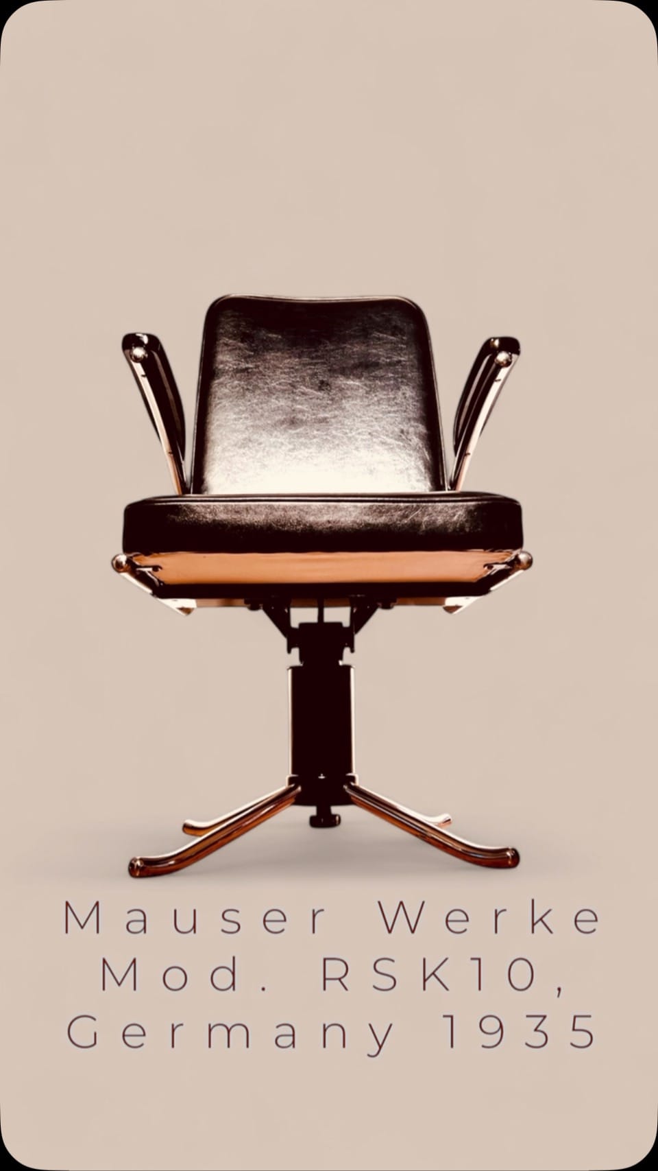 Post 4 by DESIGNKLASSIKER DER MODERNE on Instagram (video)