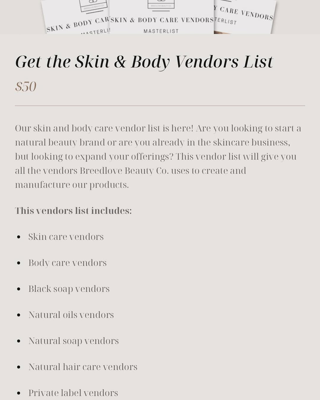 Post 3 by Natural & Organic Beauty on Instagram (carousel)