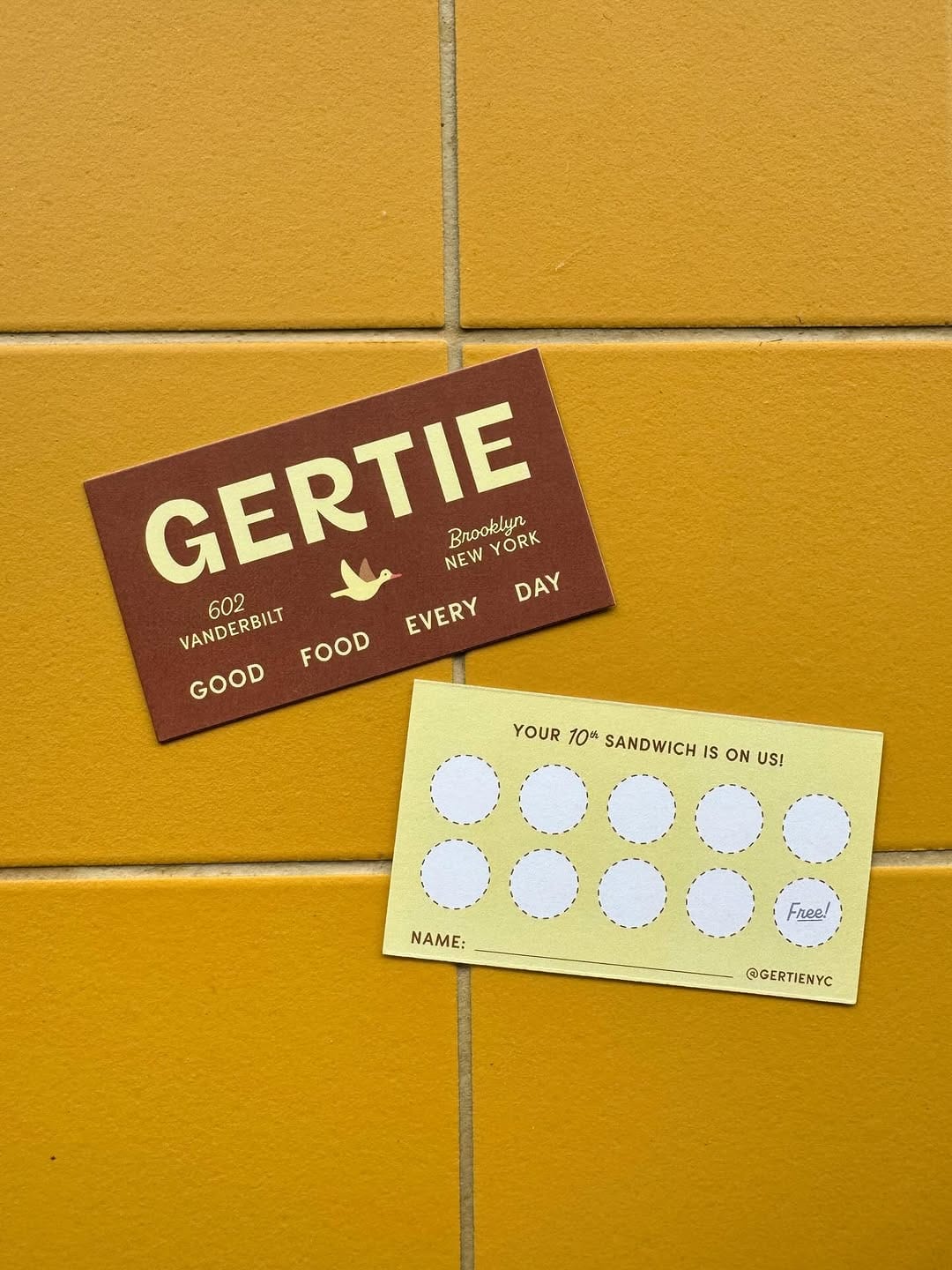 Post 4 by GERTIE on Instagram (carousel)