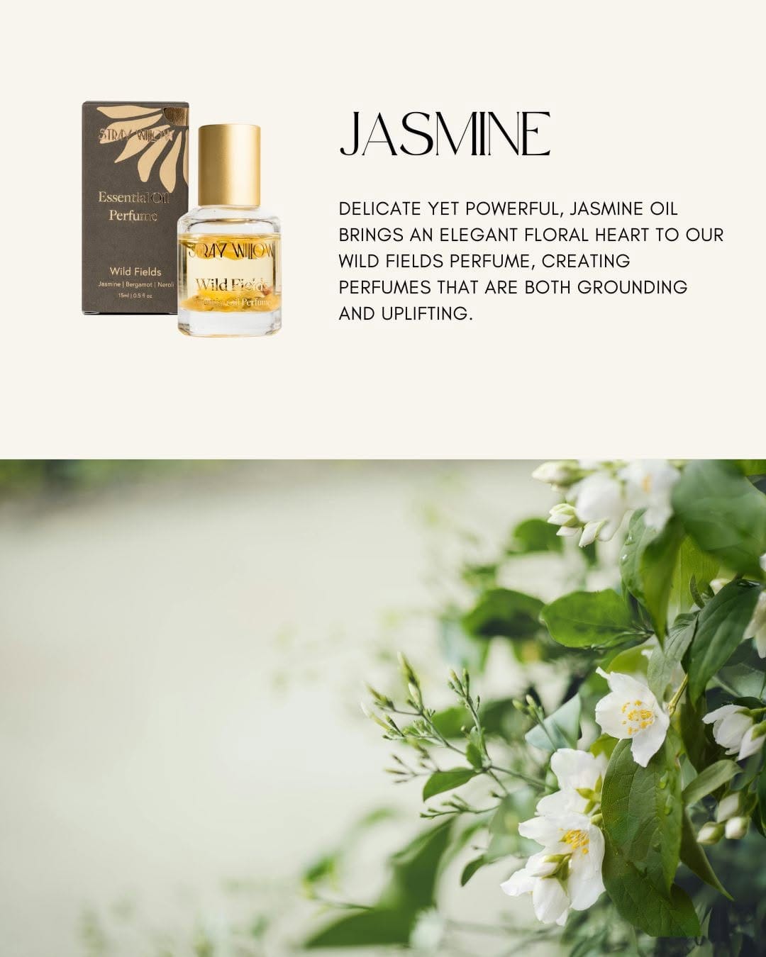 Post 3 by Stray Willow. Natural Perfumes, Skincare, Bath & Body + Gifting on Instagram (image)