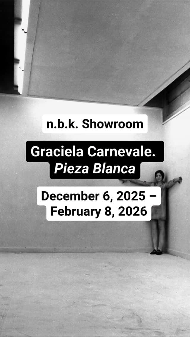 Post 9 by Neuer Berliner Kunstverein (n.b.k.) on Instagram (video)